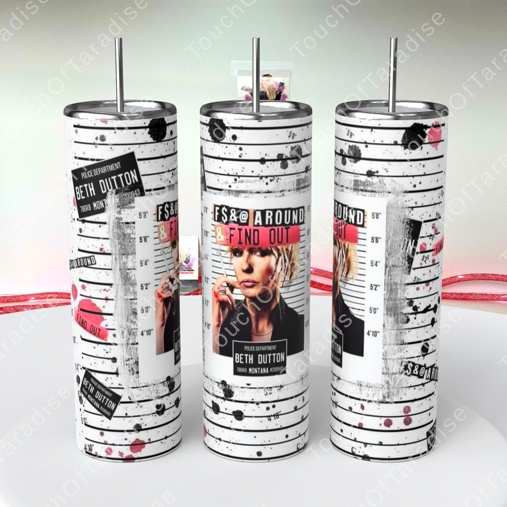 Beth Dutton Yellowstone 20 ounce Tumbler